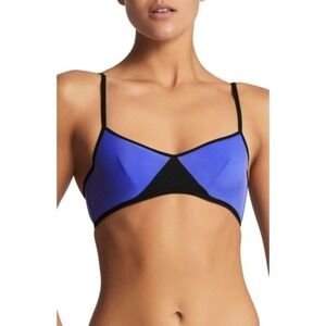 NEW Elle Macpherson 34B Vee Underwire Demi Bra Periwinkle 127497